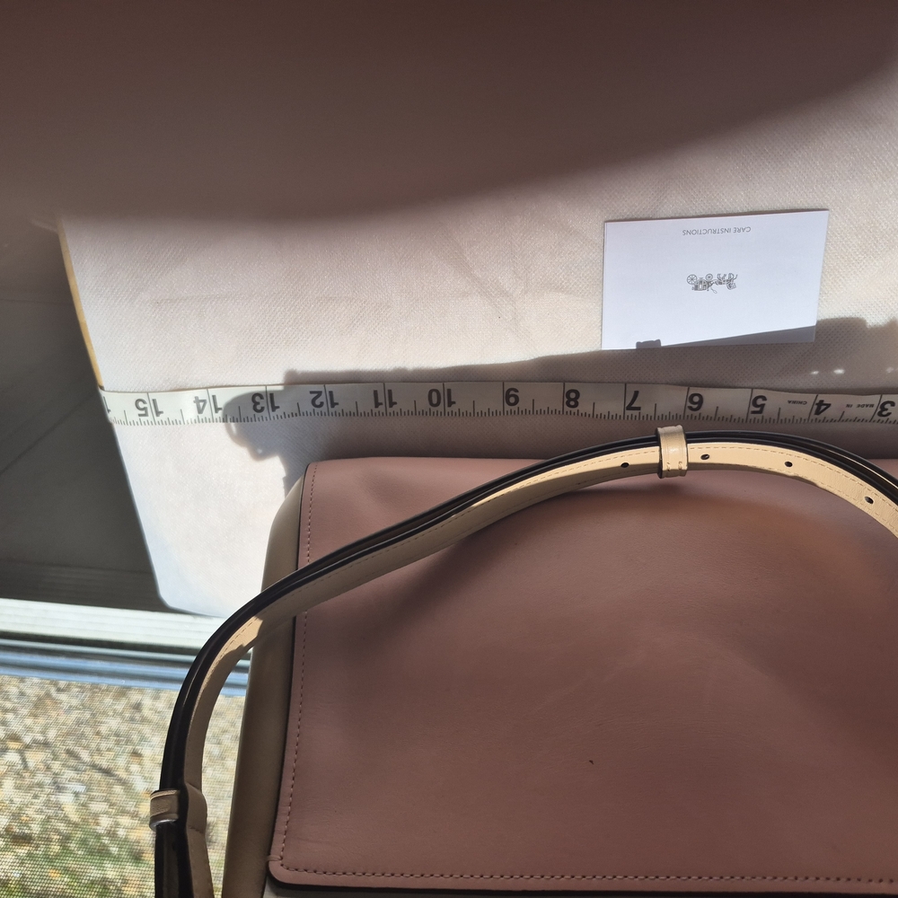 Coach Pink and Cream Women's Bag - Picture 2 of 10